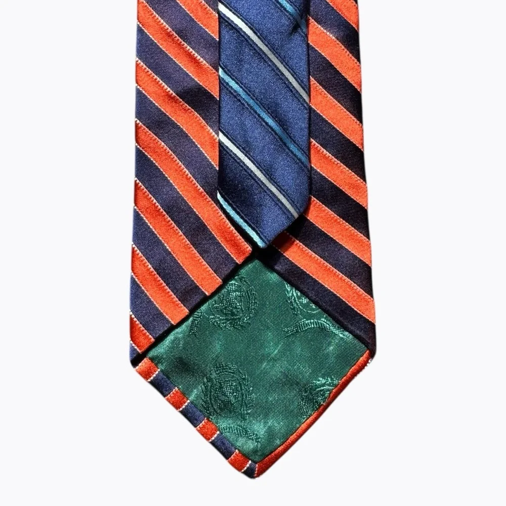 Tommy Hilfiger Silk Striped Tie Classic Prep Officecore